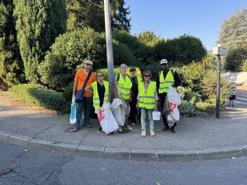 Participation au nettoyage du Val de Saône
